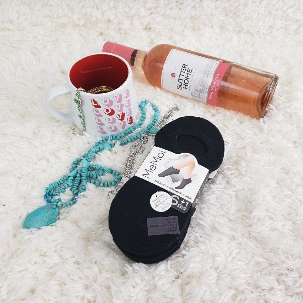 MeMoi No-Show Sneaker Liner 6 Pck Multicolor 9-11